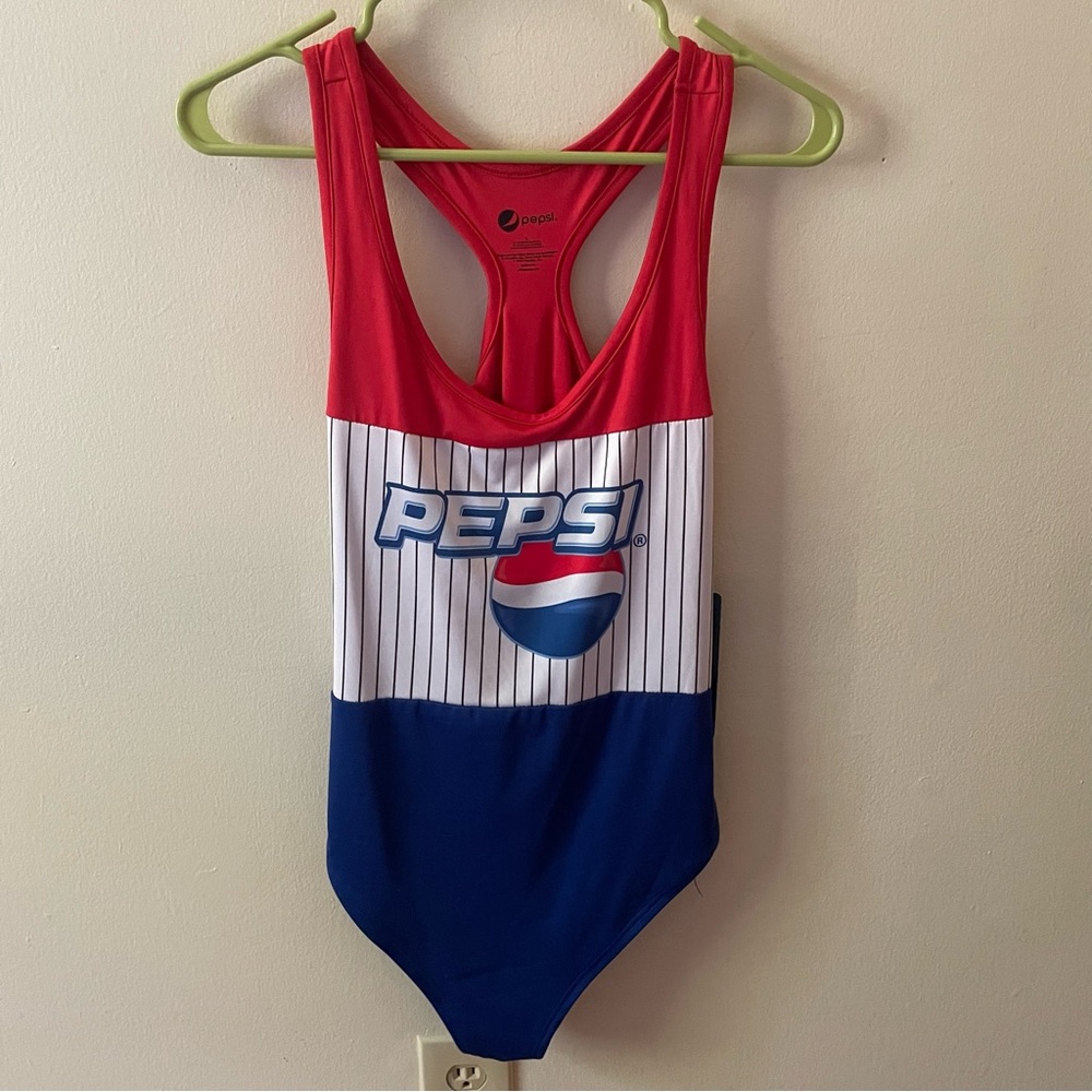 NWT Pepsi Logo Bodysuit